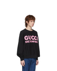 Gucci Black Sexiness Sweatshirt