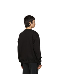 Versace Black Silk Dragon Sweatshirt