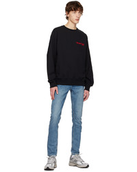 Helmut Lang Black Ski Sweatshirt