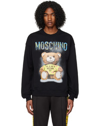 Moschino Black Teddy Bear Sweatshirt