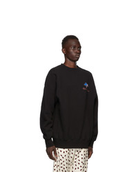 Marni Black Twist Graphic Sweatshirt