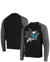 FANATICS Branded Black San Jose Sharks Made 2 Move Raglan Long Sleeve T Shirt At Nordstrom