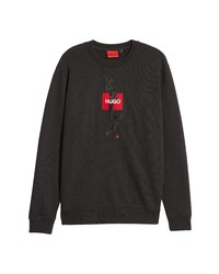 Hugo Dongiri Cotton Graphic Sweatshirt