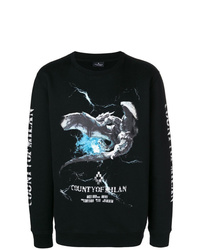 Marcelo Burlon County of Milan Dragon Print Sweatshirt
