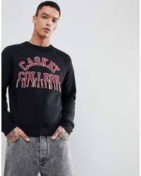 Weekday Jaxon Cascet Sweatshirt Red