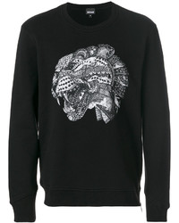 Just Cavalli Leopard Head Print Sweatshirt