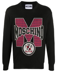 Moschino Logo Patch Sweatshirt