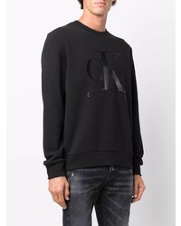 Calvin Klein Jeans Logo Print Crew Neck Sweatshirt