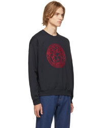 Versace Navy Medusa Sweatshirt