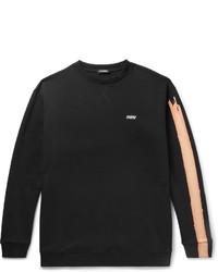 Raf Simons Oversized Printed Loopback Cotton Jersey Sweatshirt