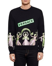 Versace Print Crewneck Sweatshirt