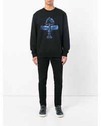 Lanvin Print Loopback Jersey Sweatshirt