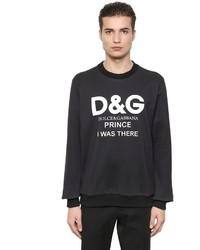 Dolce & Gabbana Printed Cotton Sweatshirt