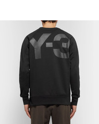 Y-3 Printed Loopback Cotton Jersey Sweatshirt