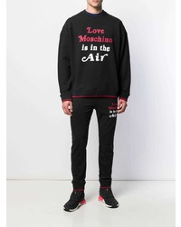 Love Moschino Quote Print Sweatshirt