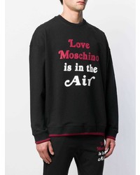 Love Moschino Quote Print Sweatshirt