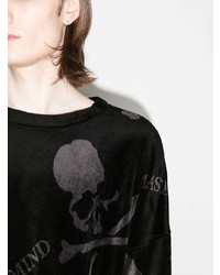 Mastermind Japan Skull Pattern Logo Sweatshirt