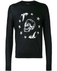 Just Cavalli Skull Print Sweatshirt