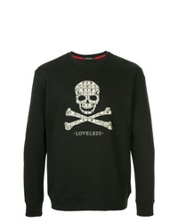 Loveless Skull Print Sweatshirt