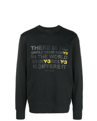 Y-3 Slogan Print Sweatshirt