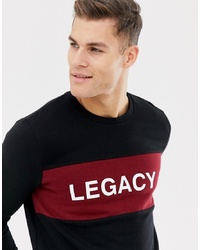 Burton Menswear Sweatshirt With Legacy Motif In Black