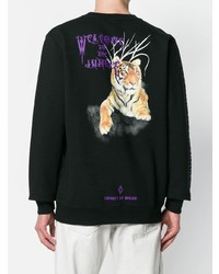 Marcelo Burlon County of Milan Tiger Crewneck Sweatshirt