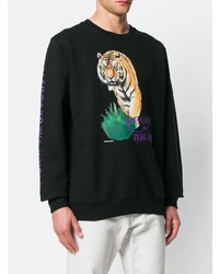 Marcelo Burlon County of Milan Tiger Crewneck Sweatshirt