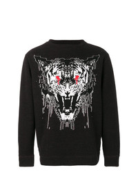 Marcelo Burlon County of Milan Tiger Print Sweatshirt