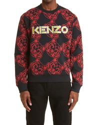 Kenzo Year Of The Tiger Organic Cotton Sweatshirt In Black At Nordstrom