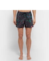 Paul Smith Slim Fit Mid Length Cockatoo Print Swim Shorts