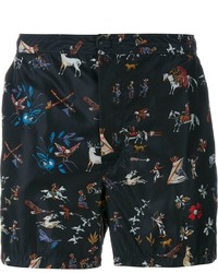 Valentino Printed Swim Shorts