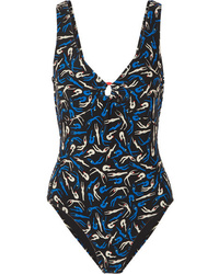 Diane von Furstenberg Lori Printed Swimsuit