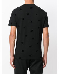 McQ Alexander Ueen Swallow Print T Shirt