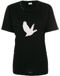 Saint Laurent Bird Print T Shirt