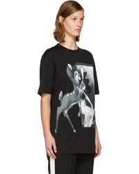 Givenchy Black Bambi T Shirt
