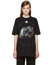 Givenchy Black Monkey Brothers T Shirt