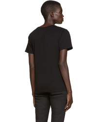 Saint Laurent Black Palladium T Shirt