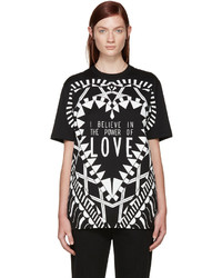 Givenchy Black Power Of Love T Shirt