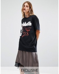 Reclaimed Vintage Black Sabbath Print Band T Shirt