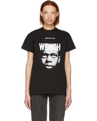 Hood by Air Black Wench Laura Face T Shirt