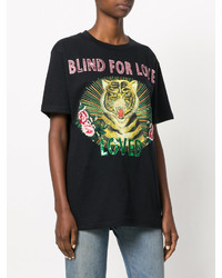 Gucci Blind For Love Tiger Print T Shirt