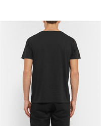 Saint Laurent Blood Lustre Slim Fit Printed Cotton Jersey T Shirt