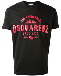 DSQUARED2 Caten Peak Printed T Shirt