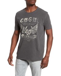 Lucky Brand Cbgb Skull Graphic T Shirt