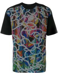 Issey Miyake Colourful Print T Shirt