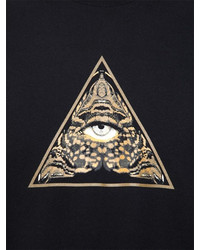 Givenchy Cuban Triangle Eye Print Jersey T Shirt