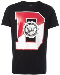 Diesel Initial Print T Shirt