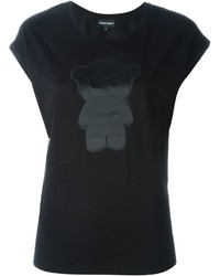 Emporio Armani Bear Print T Shirt