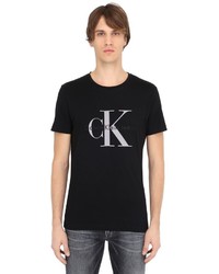 Calvin Klein Jeans Essential Printed Cotton Jersey T Shirt