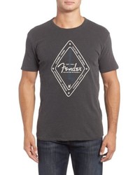 Lucky Brand Fender Diamond Graphic T Shirt